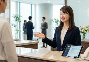 株式会社ディンプルの受付/レセプション