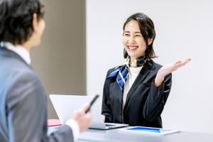 ANAビジネスソリューション株式会社　人財事業部の受付/レセプション